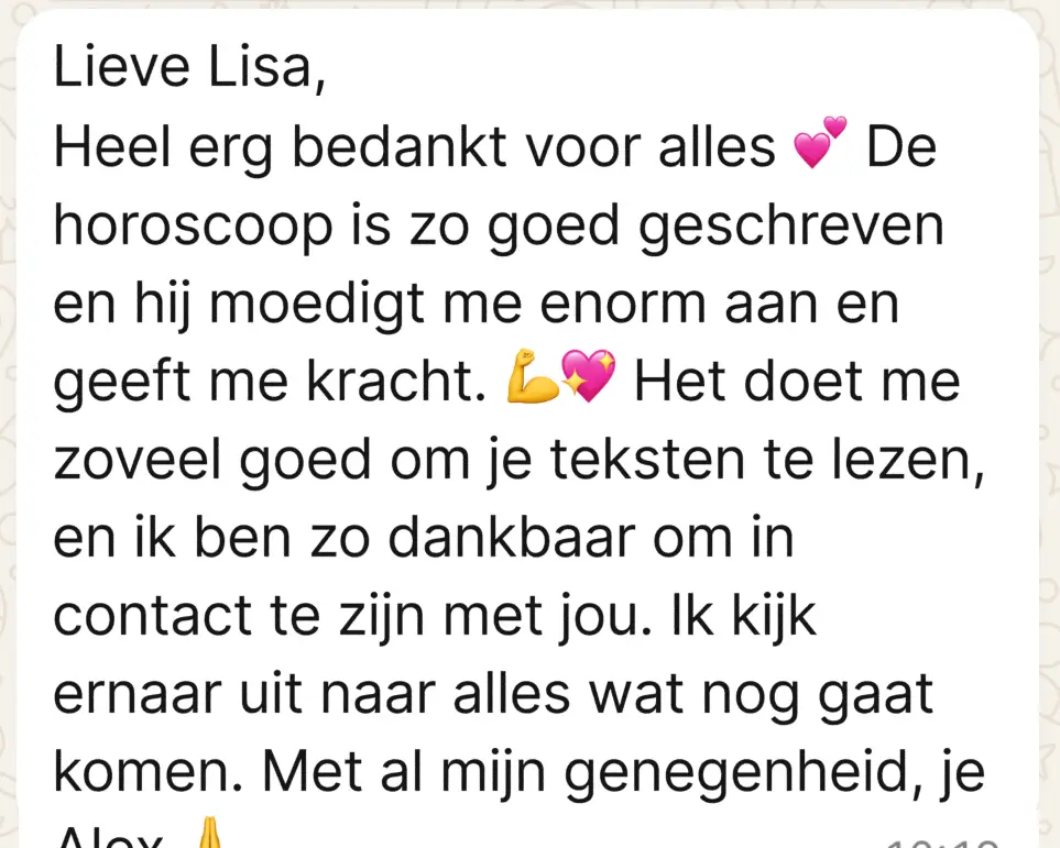 Dit zeggen mijn klanten over mijn werk: 5