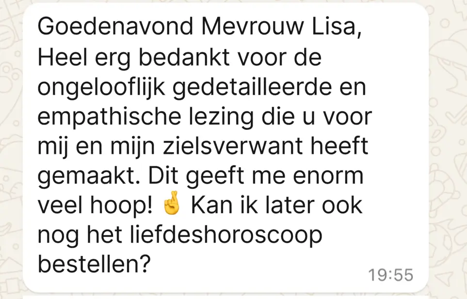 Dit zeggen mijn klanten over mijn werk: 6