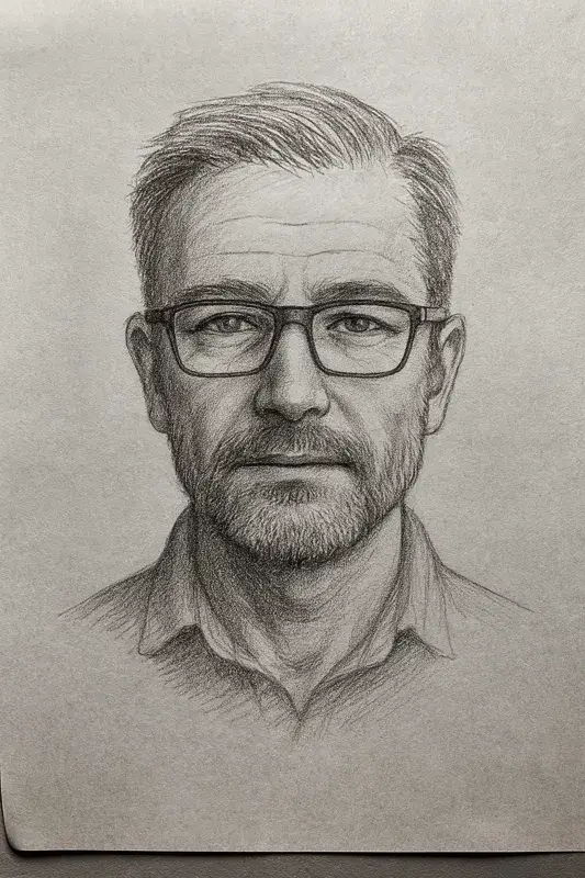 Voorbeeld zielsverwant tekening